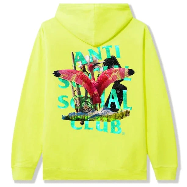 Anti Social Social Club - 5:44 am Hoodie 'Neon'