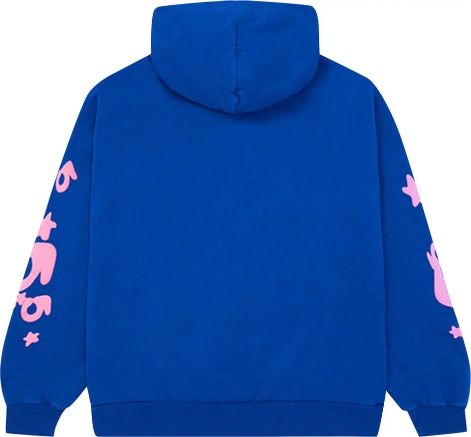 Sp5der - Beluga Hoodie 'Blue'