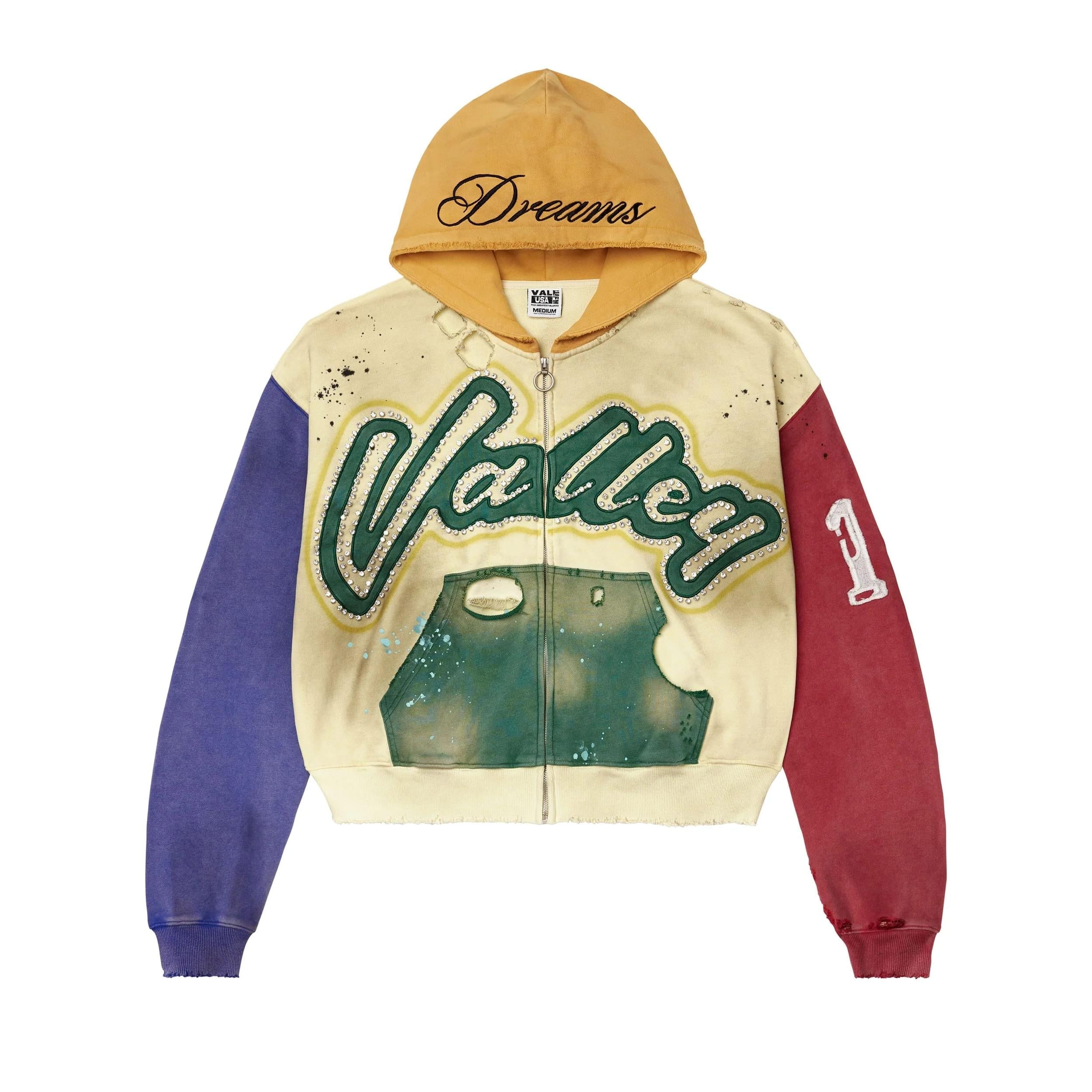 Vale Forever COLLAGE ZIP UP MULTI