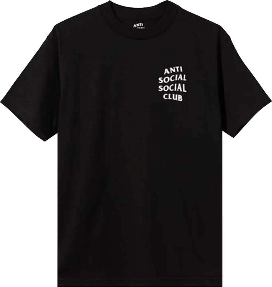 Anti Social Social Club Tee - Kkoch Tee Black