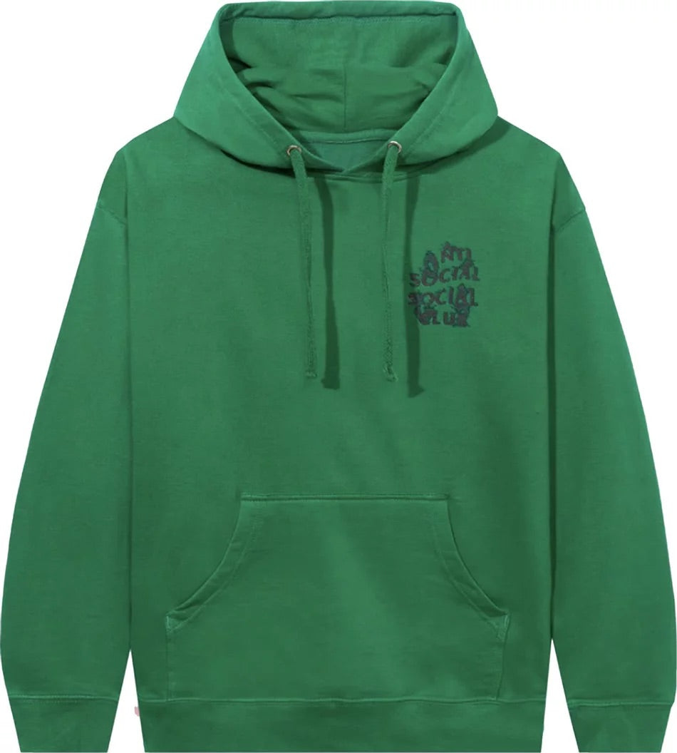 Anti Social Social Club - The Notebook Hoodie 'Green'