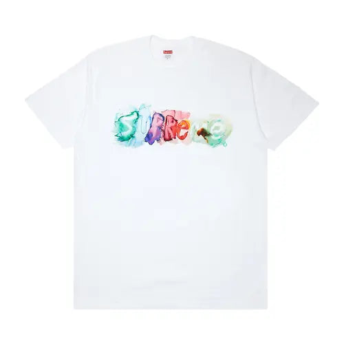 Supreme Watercolor Tee 'White'
