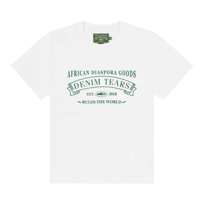 Denim Tears x Corteiz ADG Tee 'White'