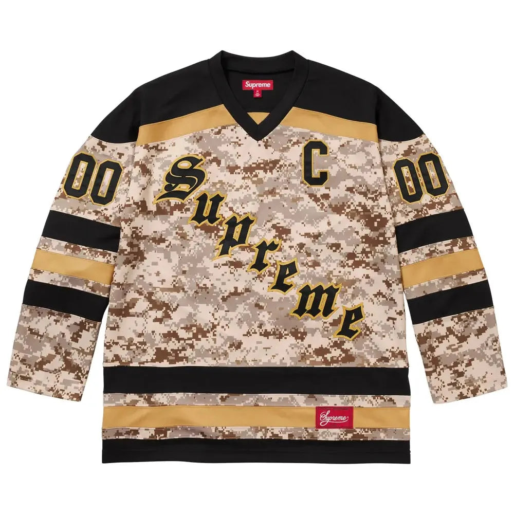Supreme Fire & Ice Hockey Jersey 'Digi Camo'