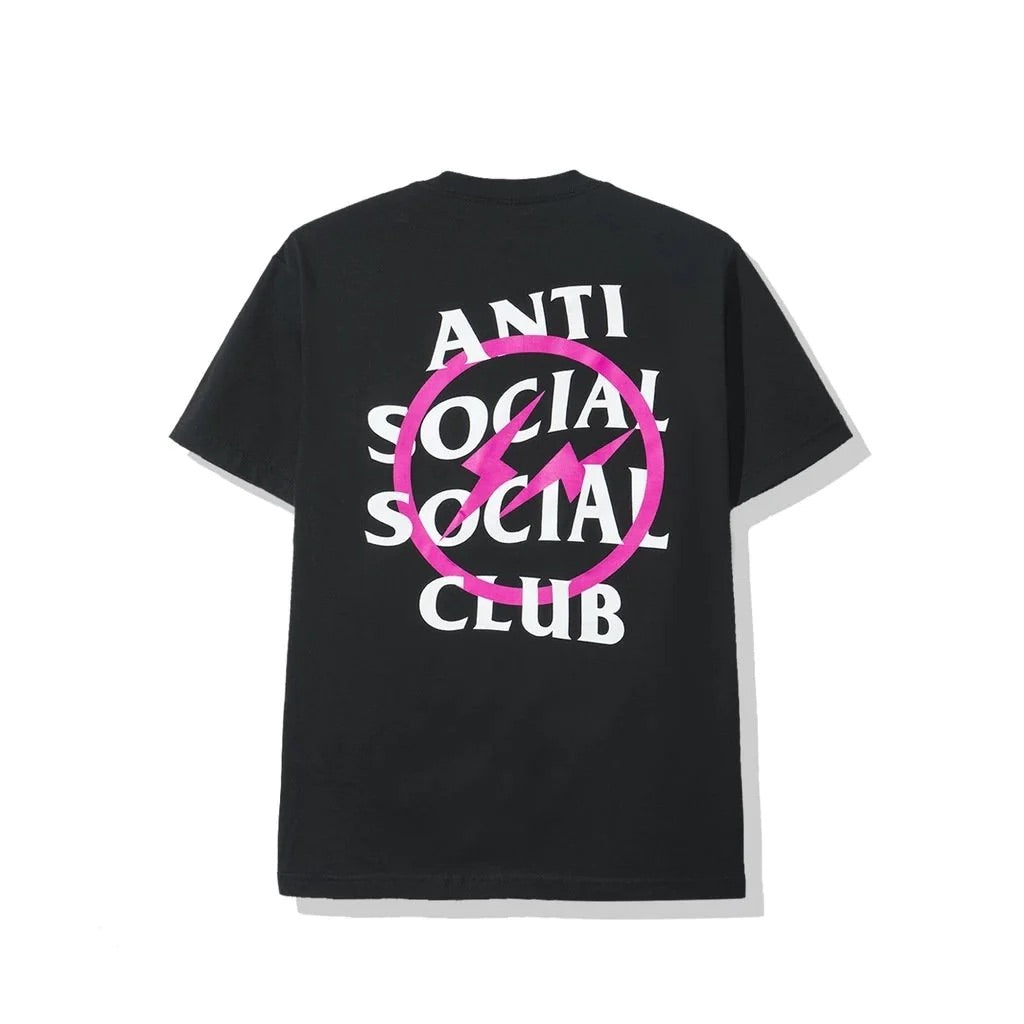 Anti Social Social Club Tee - Fragment Design Pink Bolt