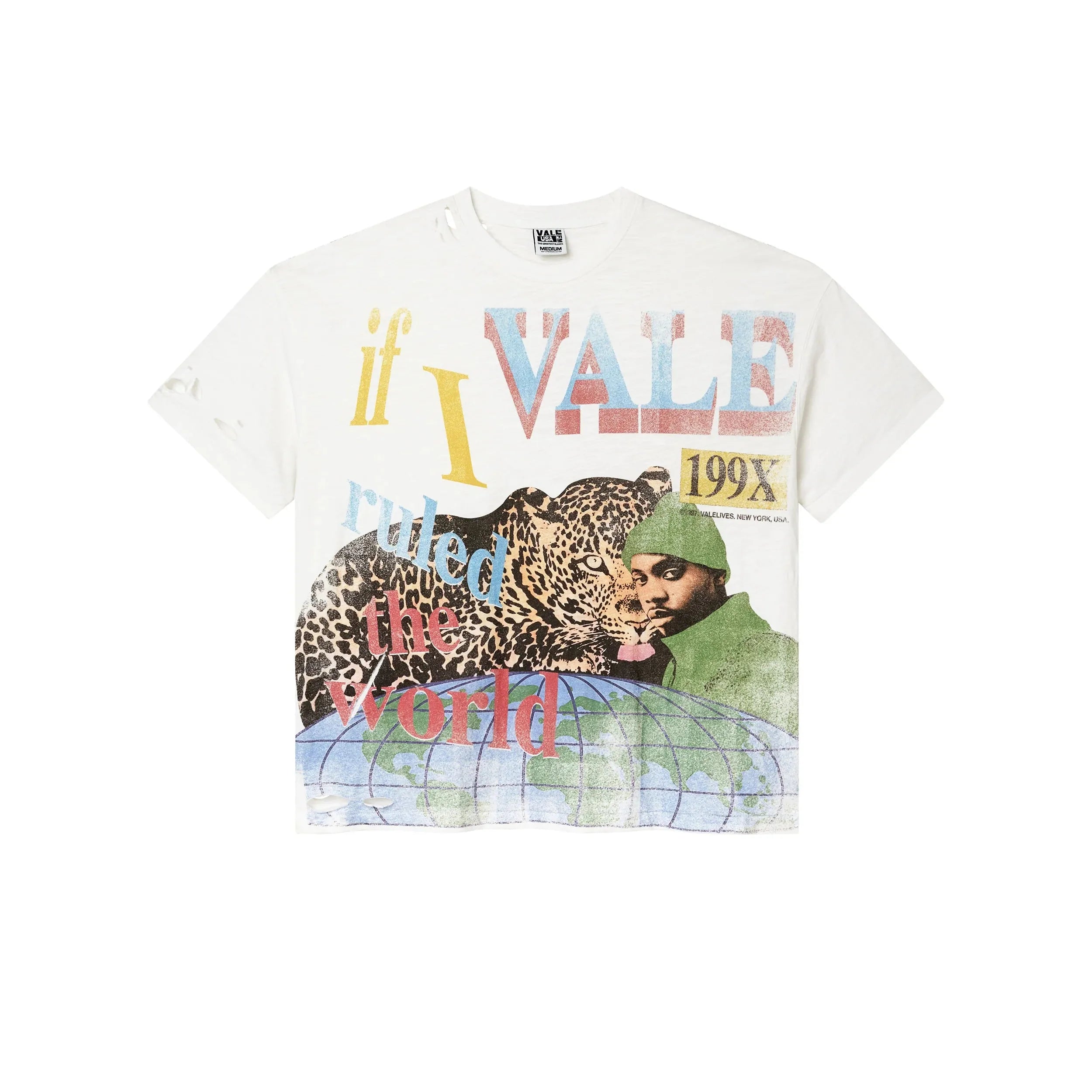 Vale Forever Da Ruler Tee 'White'