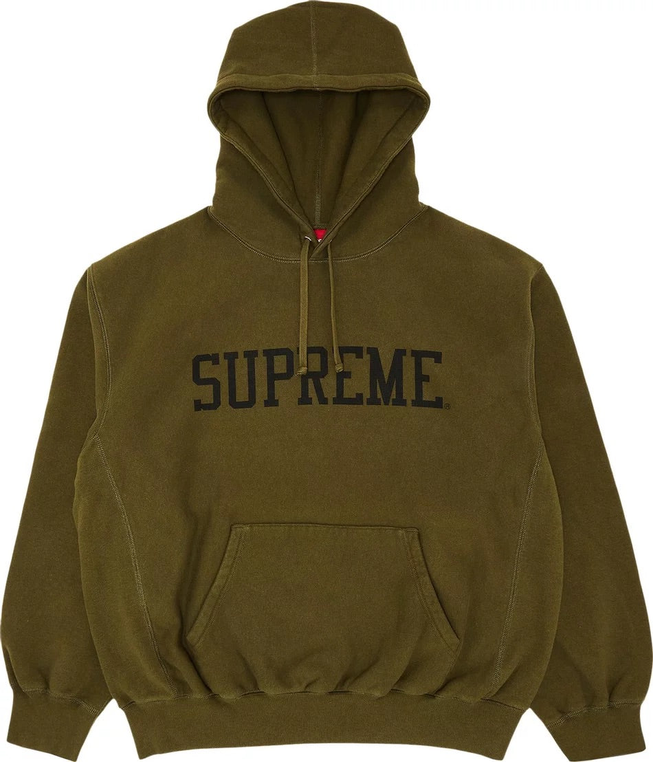 Supreme - Varsity Hooded Sweatshirt 'Dark Olive'