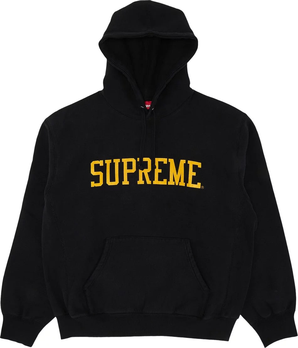 Supreme - Varsity Hooded Sweatshirt 'Black'