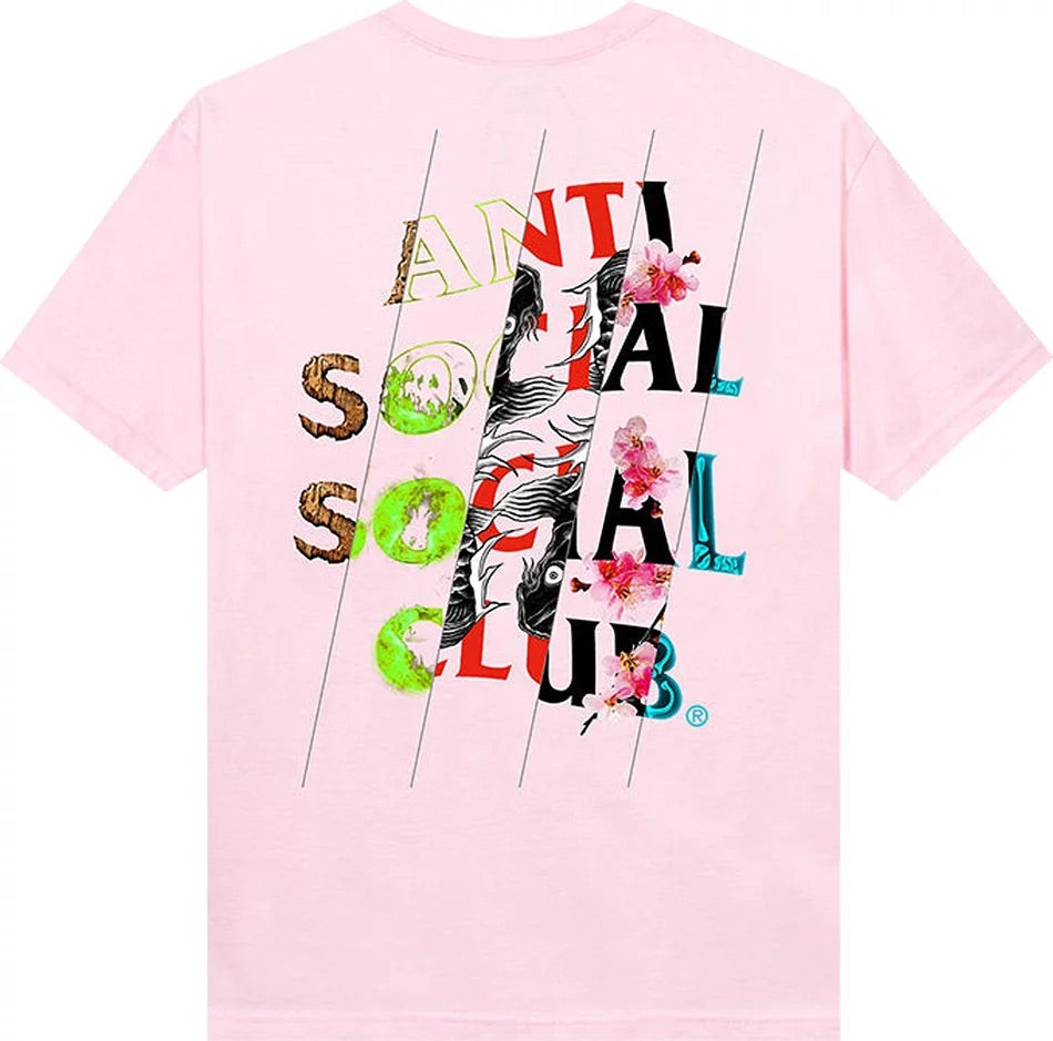 Anti Social Social Club Tee - Madness 'Pink'