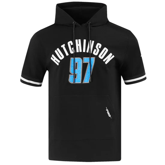 NFL DETROIT LIONS AIDAN HUTCHINSON #97 CLASSIC MEN'S SS PO HOODIE