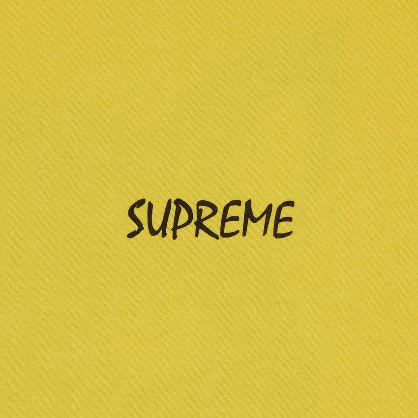 Supreme Black Cat Tee 'Yelllow'