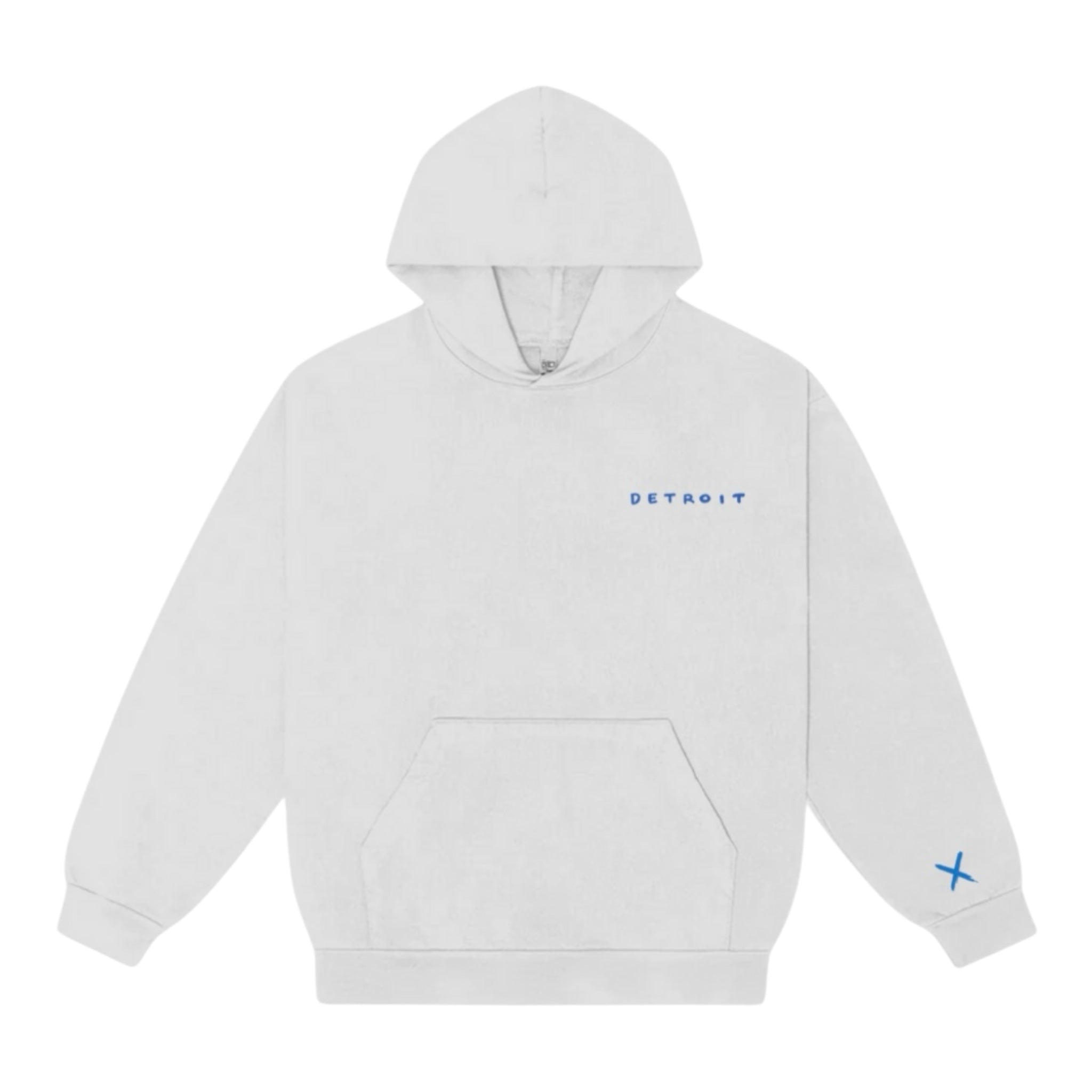 Detroit X Amon-Ra St. Brown - Cement Gray Hoodie