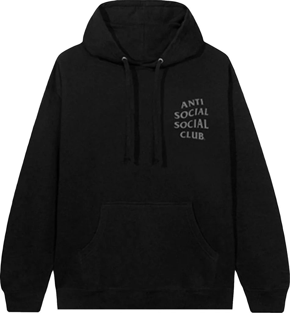 Anti Social Social Club - The Ghost Of You And Me Hoodie 'Black'