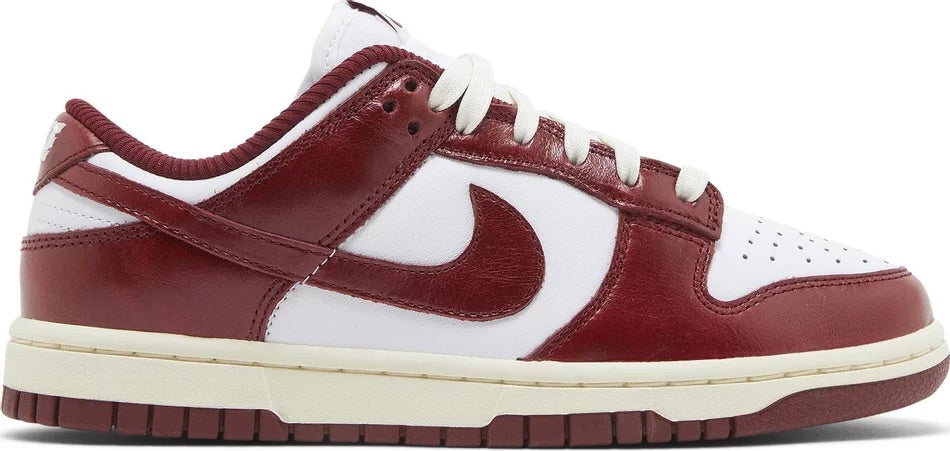 Nike Dunk Low PRM Vintage Team Red (Women's) - FJ4555-100