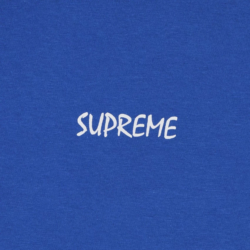 Supreme Black Cat Tee 'Blue'
