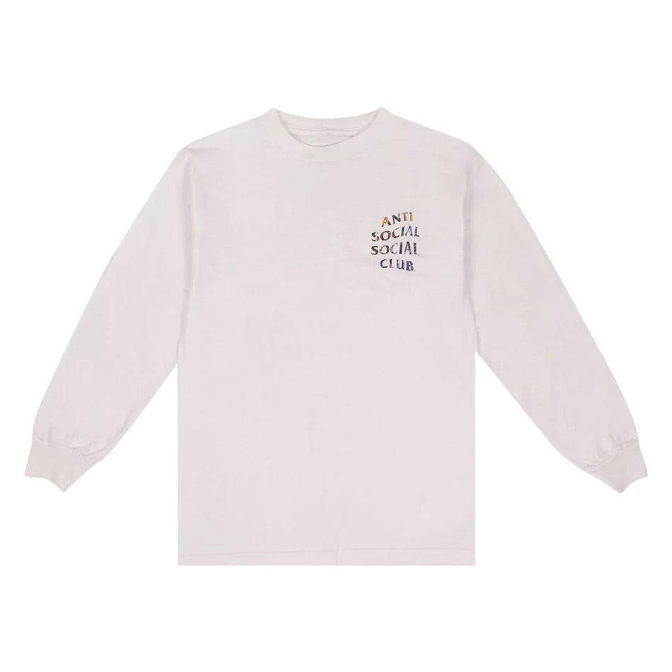 Anti Social Social Club Long-Sleeve Tee - Yakisoba 'White'