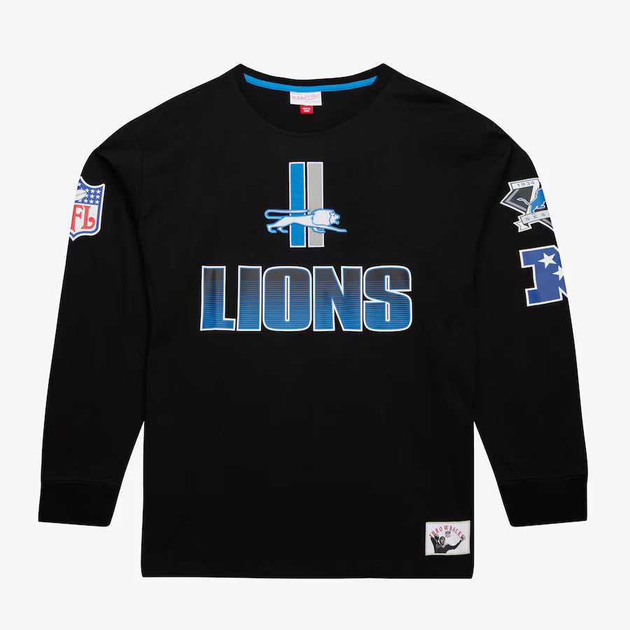 NFL Allover LS Vintage Logo Lions
