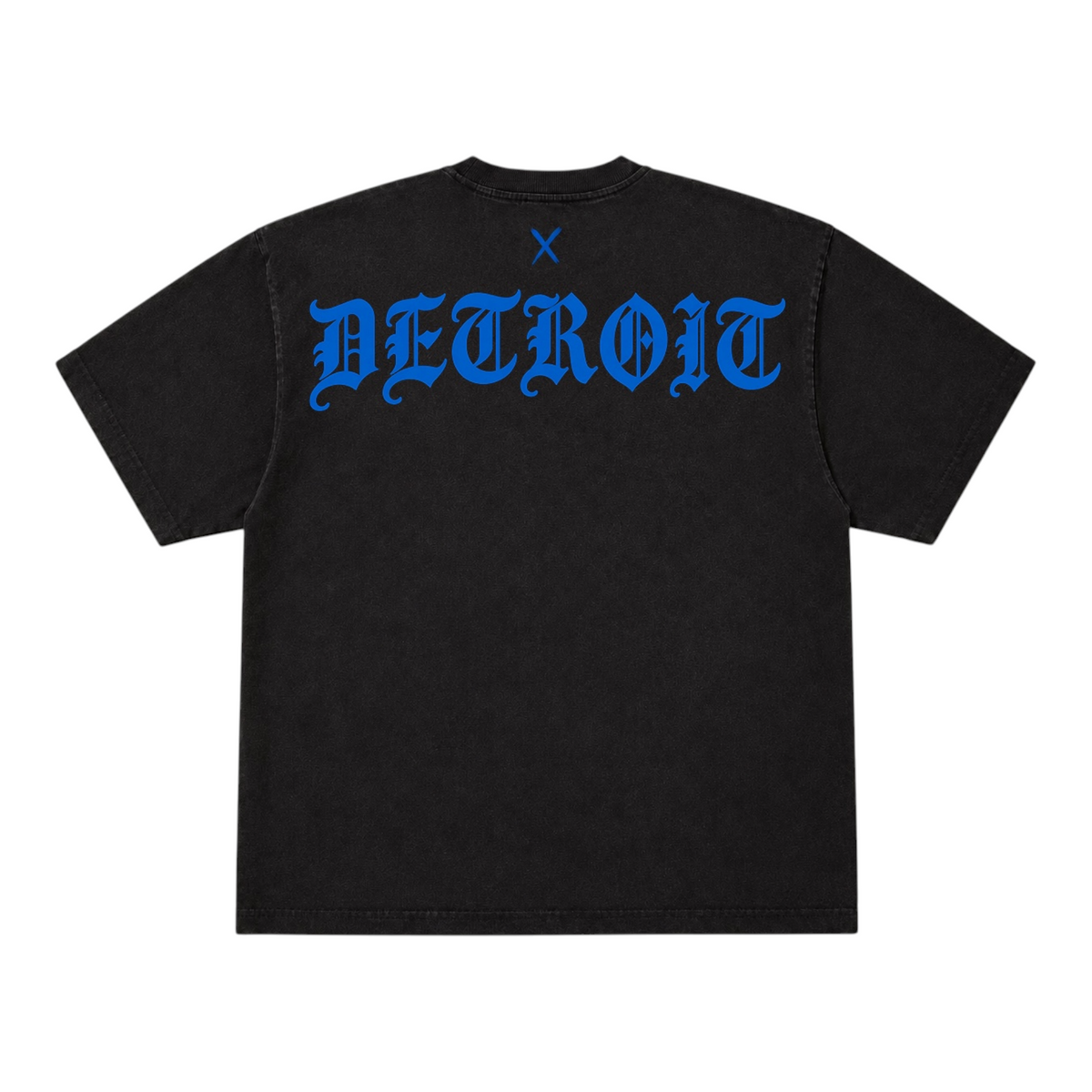 Detroit X Exclusive Lions 313 Black Heavyweight T-shirt