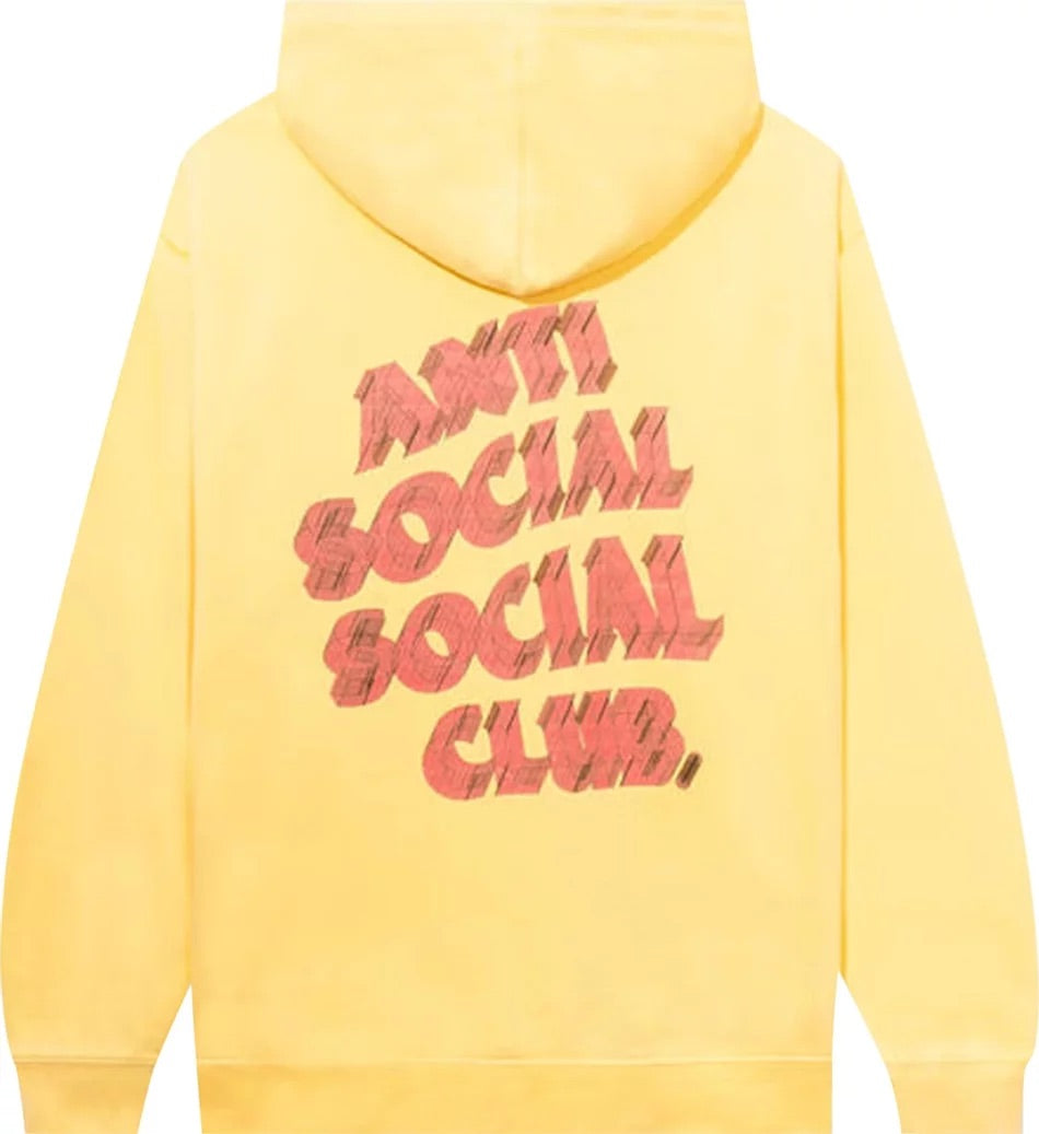 Anti Social Social Club - How Deep Hoodie 'Yellow'