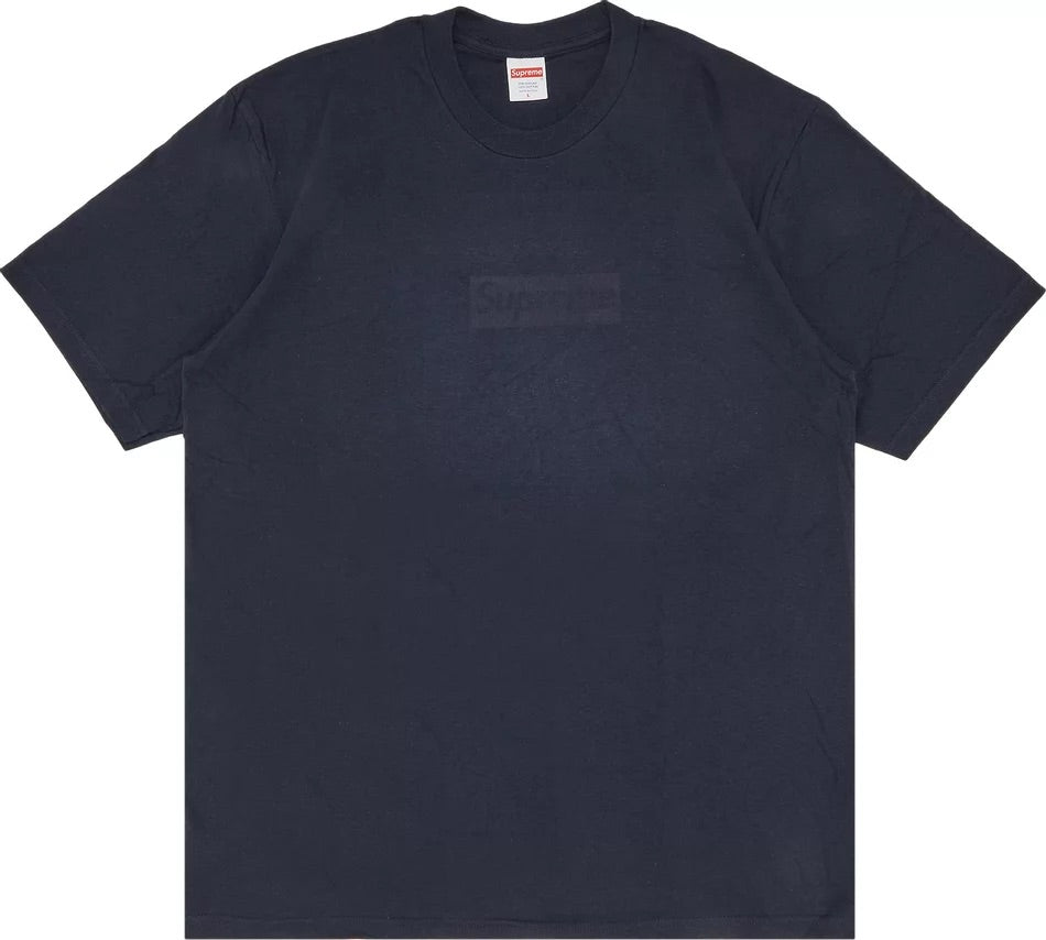 Supreme - Tonal Box Logo Tee 'Navy'