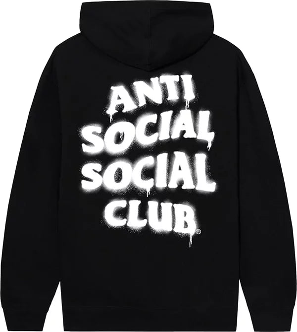 Anti Social Social Club - x 2 Tone Burn It Down Hoodie 'Black'