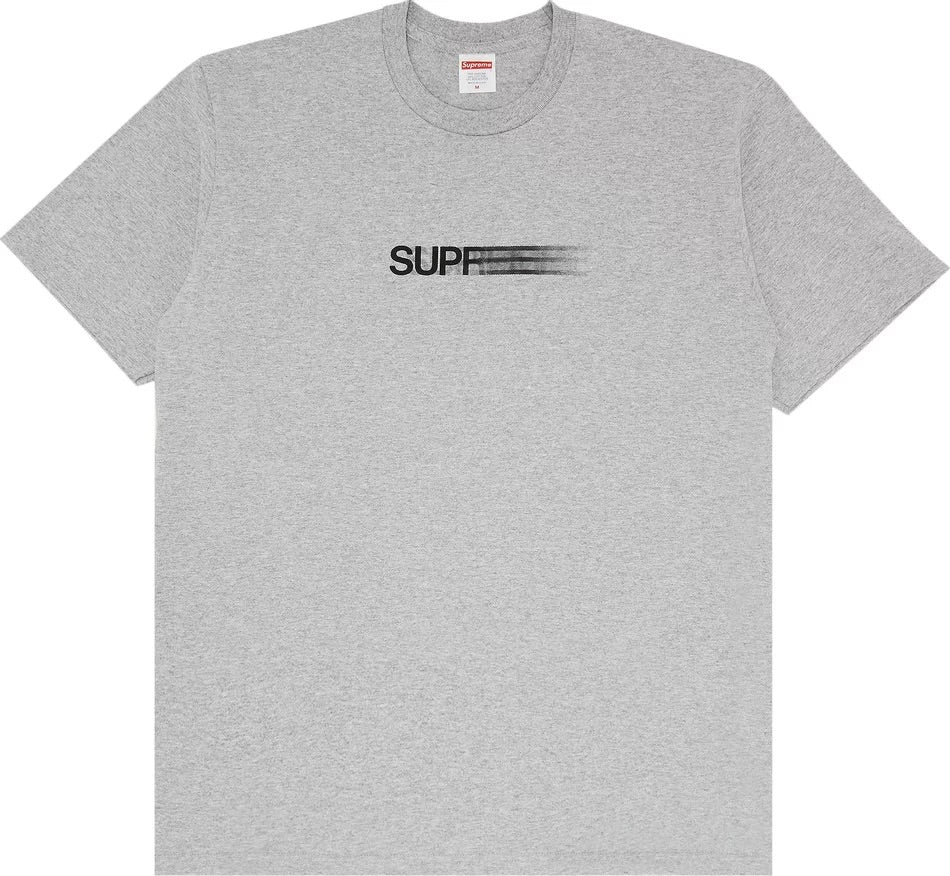 Supreme - Motion Logo Tee 'Heather Grey'