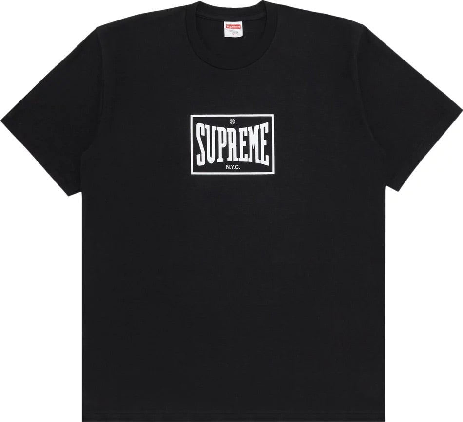 Supreme - Warm Up Tee 'Black'