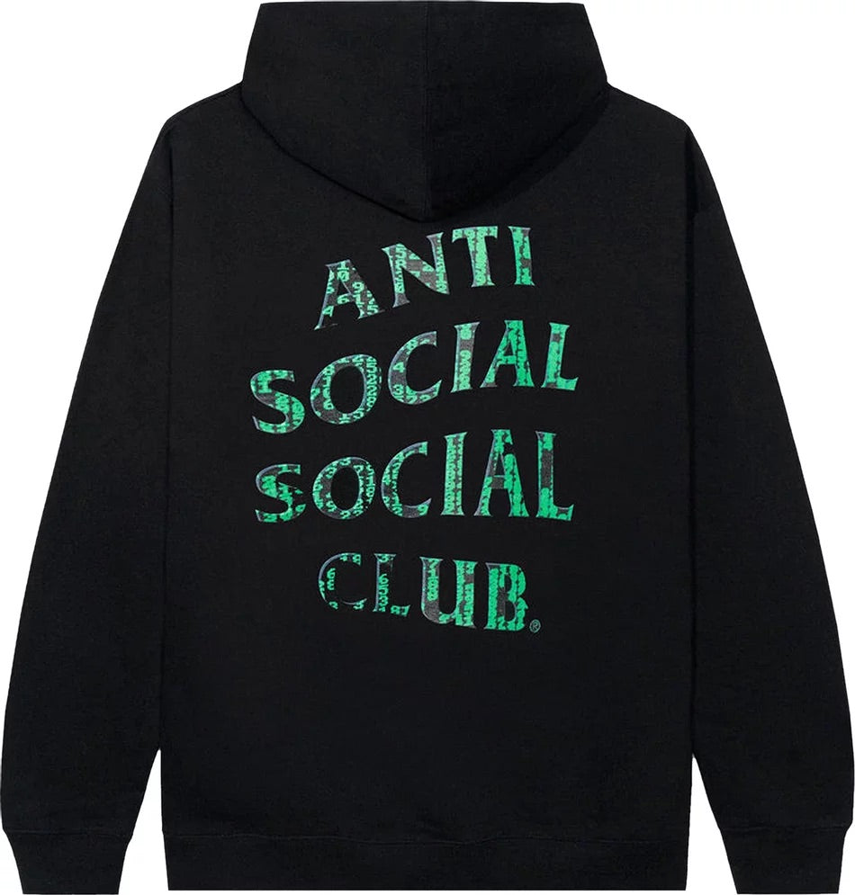Anti Social Social Club - Glitch Hoodie 'Black'
