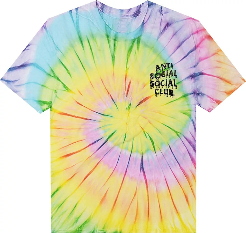 Anti Social Social Club Tee - Mind Melt 'Tie Dye'