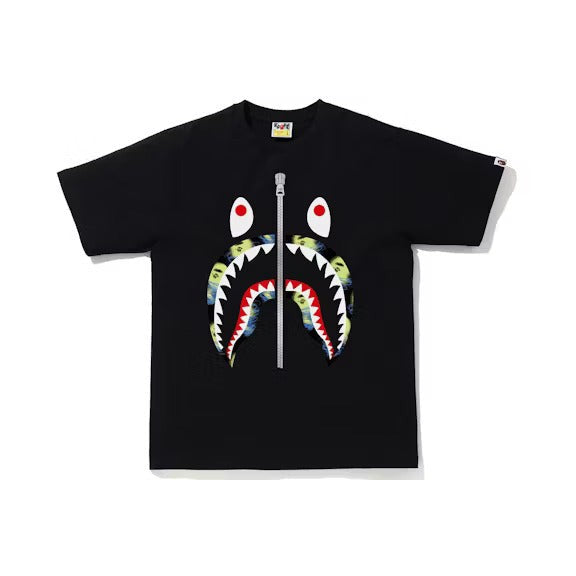 BAPE Storm Shark Tee Black/Black