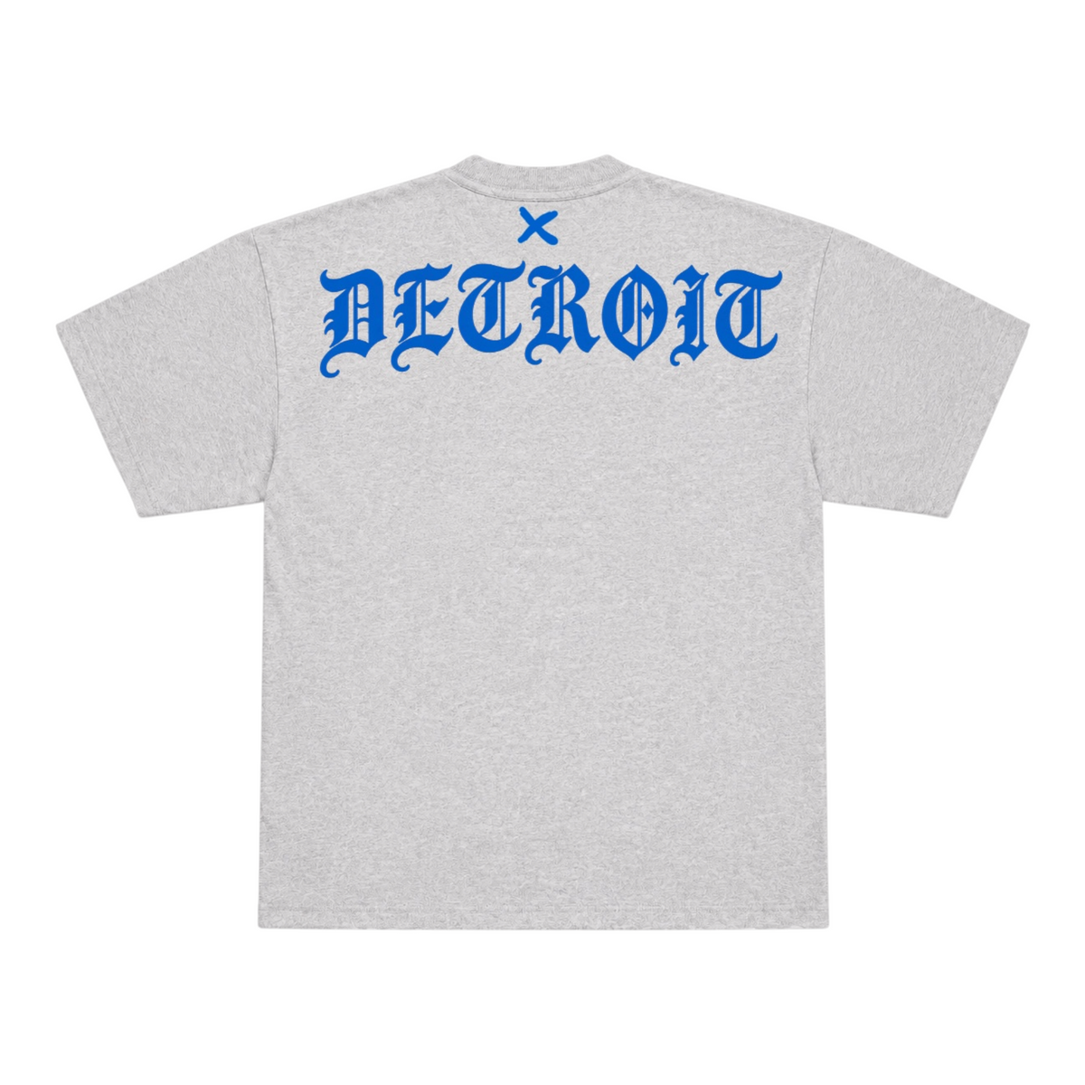 Detroit X Exclusive Lions 313 Grey Heavyweight T-shirt
