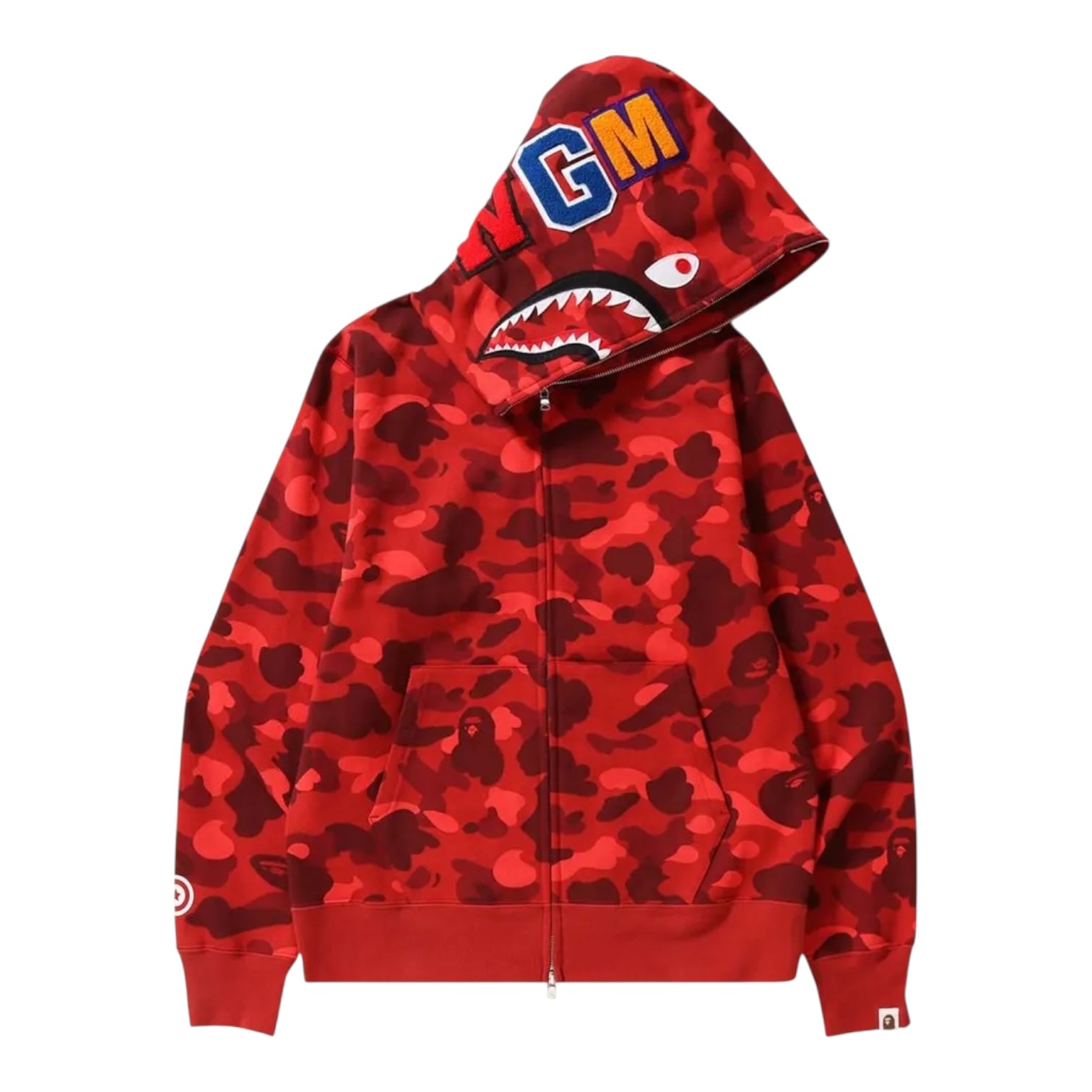 BAPE ABC Camo Shark Full Zip Hoodie