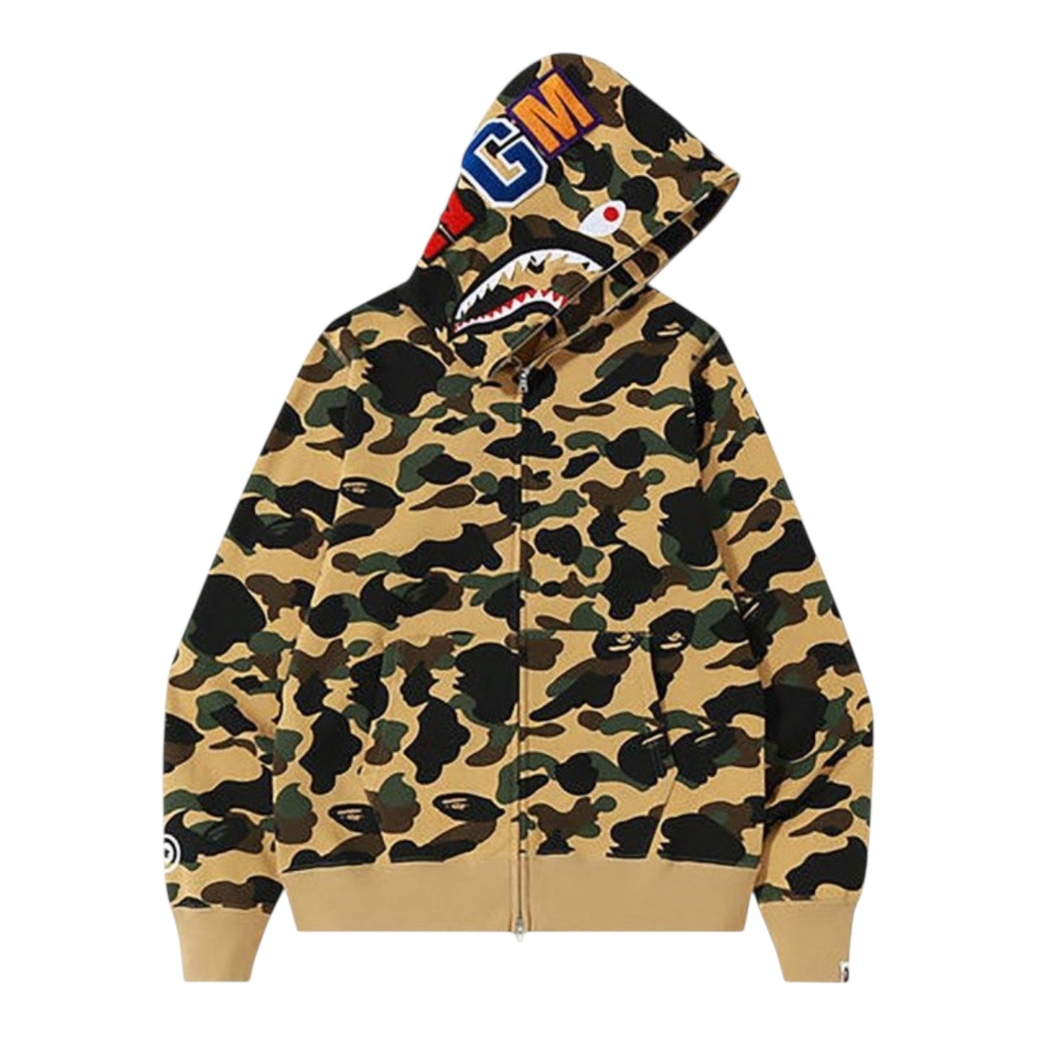 BAPE ABC Camo Shark Full Zip Hoodie