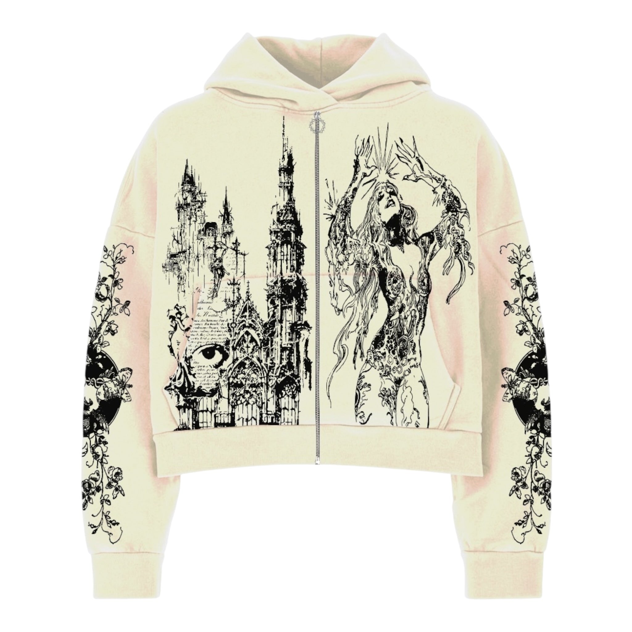 Solivagant Fall '25 - Cream Hoodie