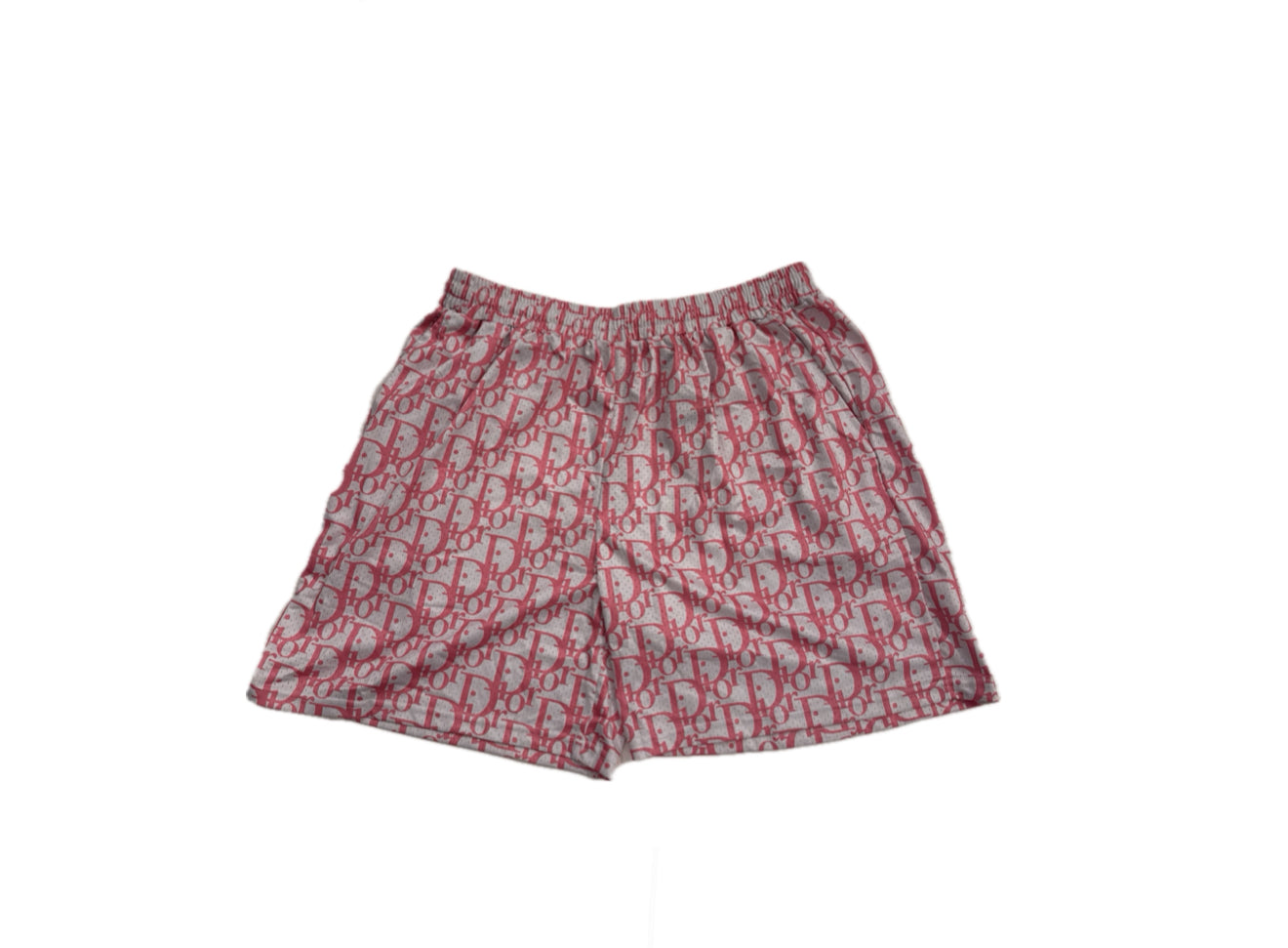 OB Dior Pink & white Print shorts