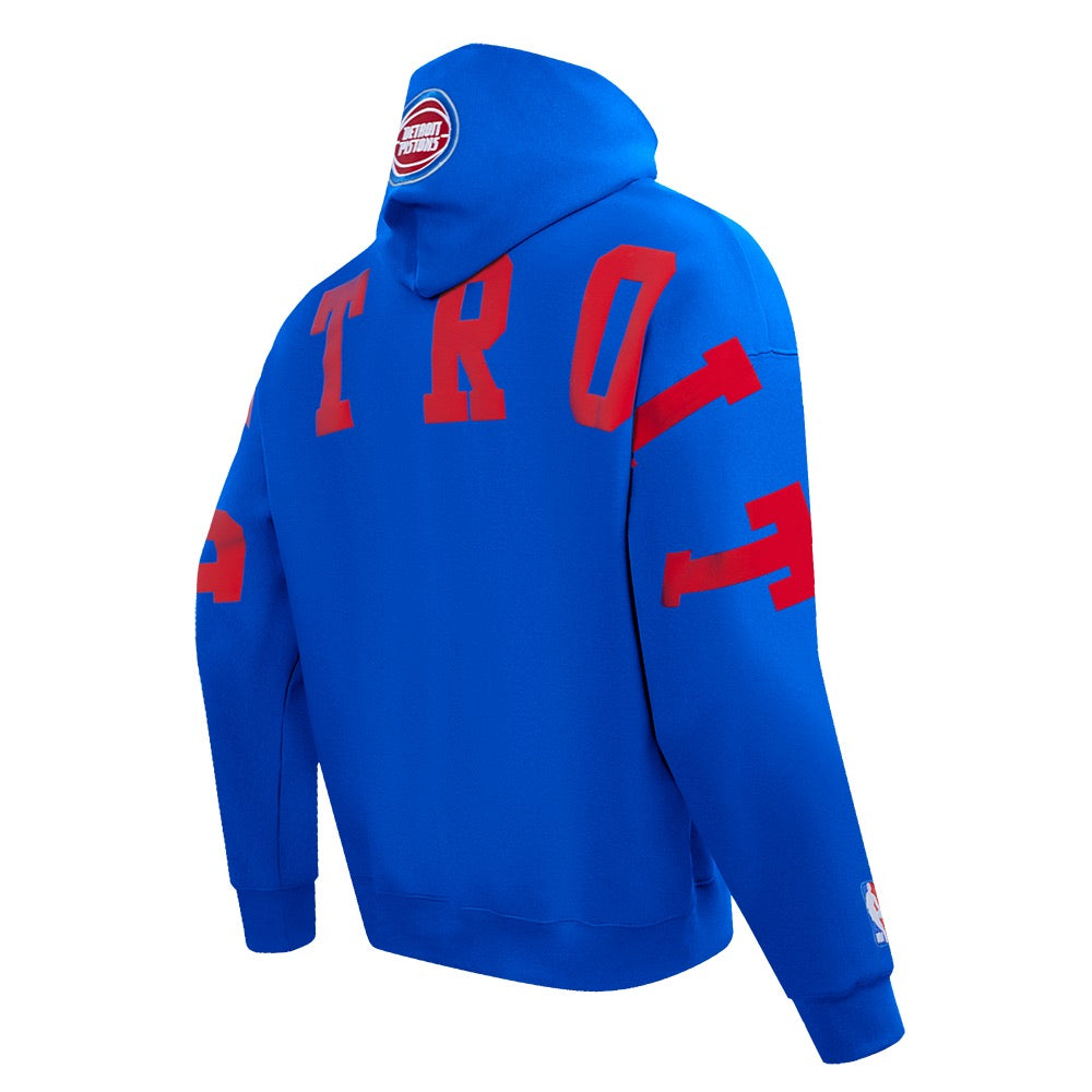 PRO STANDARD - DETROIT PISTONS MEN'S PULL OVER HOODIE WINGSPAN (BDP5515702)