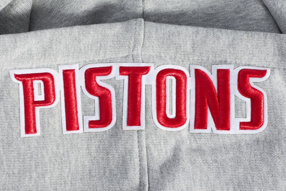 PRO STANDARD - DETROIT PISTONS MEN'S PULL OVER HOODIE OLD ENGLISH (BDP5515563)