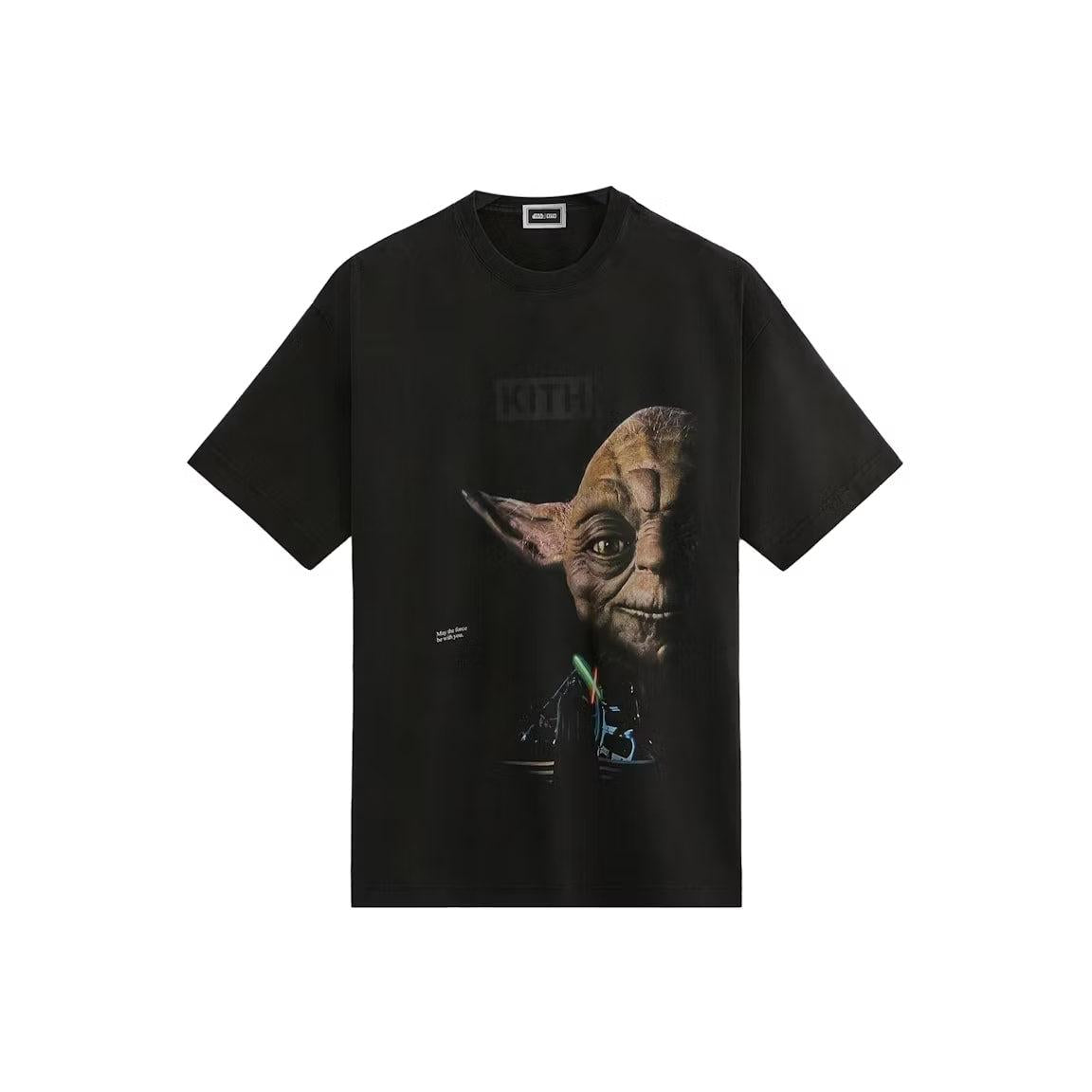 Kith x STAR WARS Yoda Vintage Tee Black PH