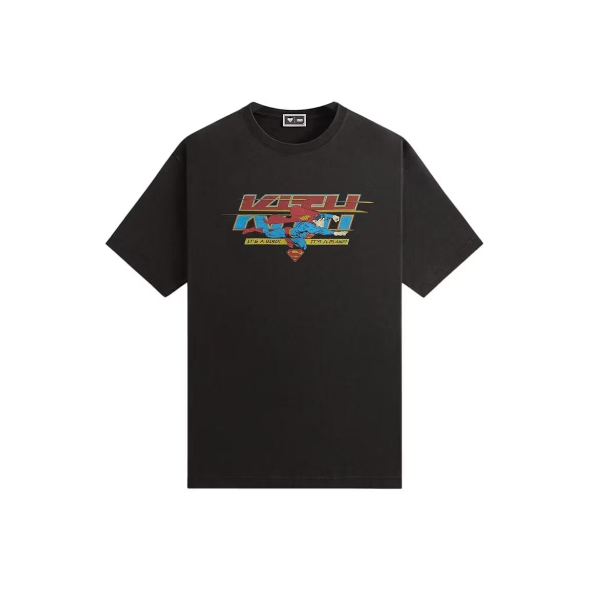 Kith x Superman It's A Bird Vintage Tee Black