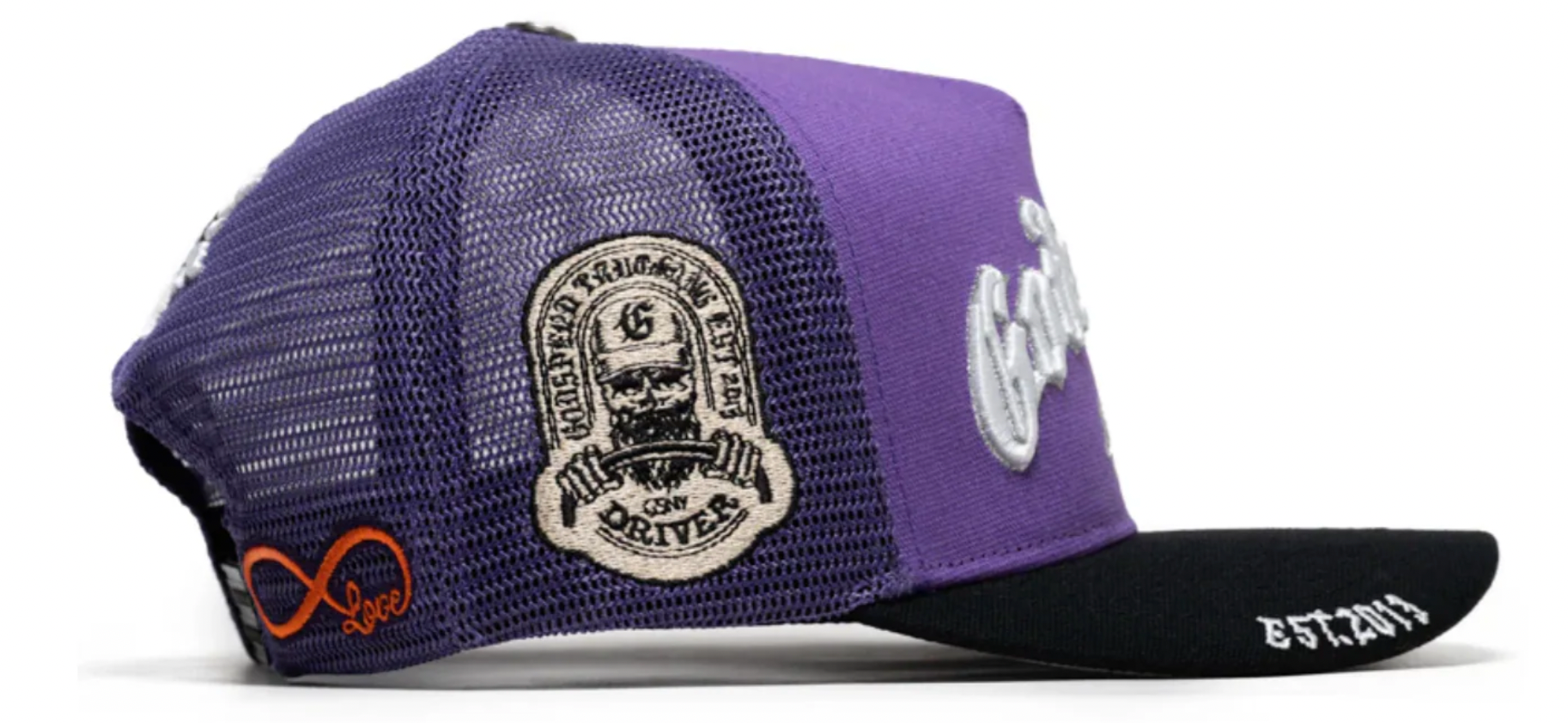 Godspeed Forever Trucker Hat (Purple/Black)