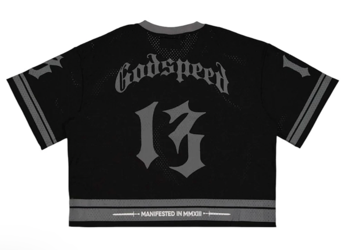 Godspeed First Down Jersey (Black/Grey)