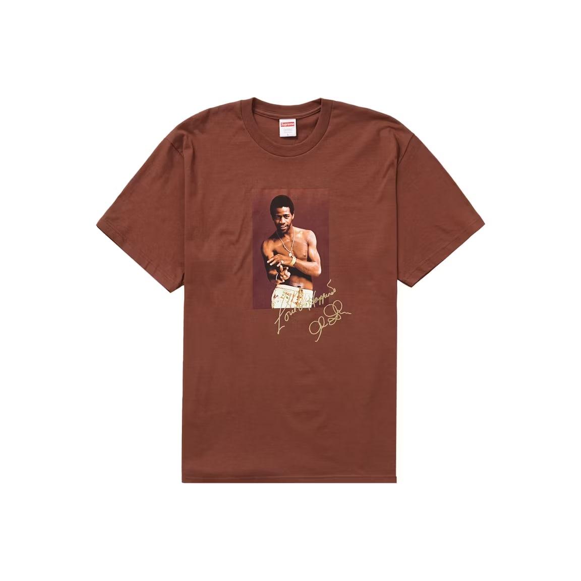 Supreme Al Green Tee Brown