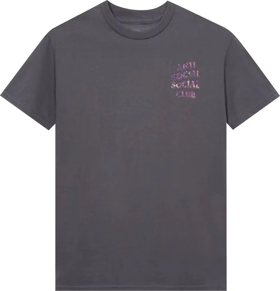 Anti Social Social Club Tee - Layer Lock Dark 'Grey'