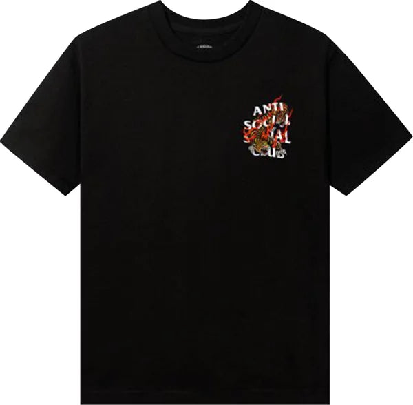 Anti Social Social Club Tiger Blood T-Shirt 'Black'