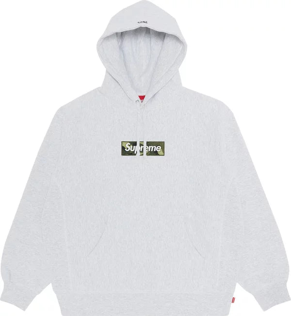 Supreme - Box Logo Hooded Sweatshirt 'Ash Grey'