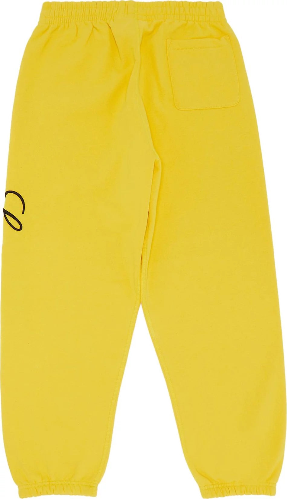 Supreme - Raised Script Sweatpant 'Yellow'
