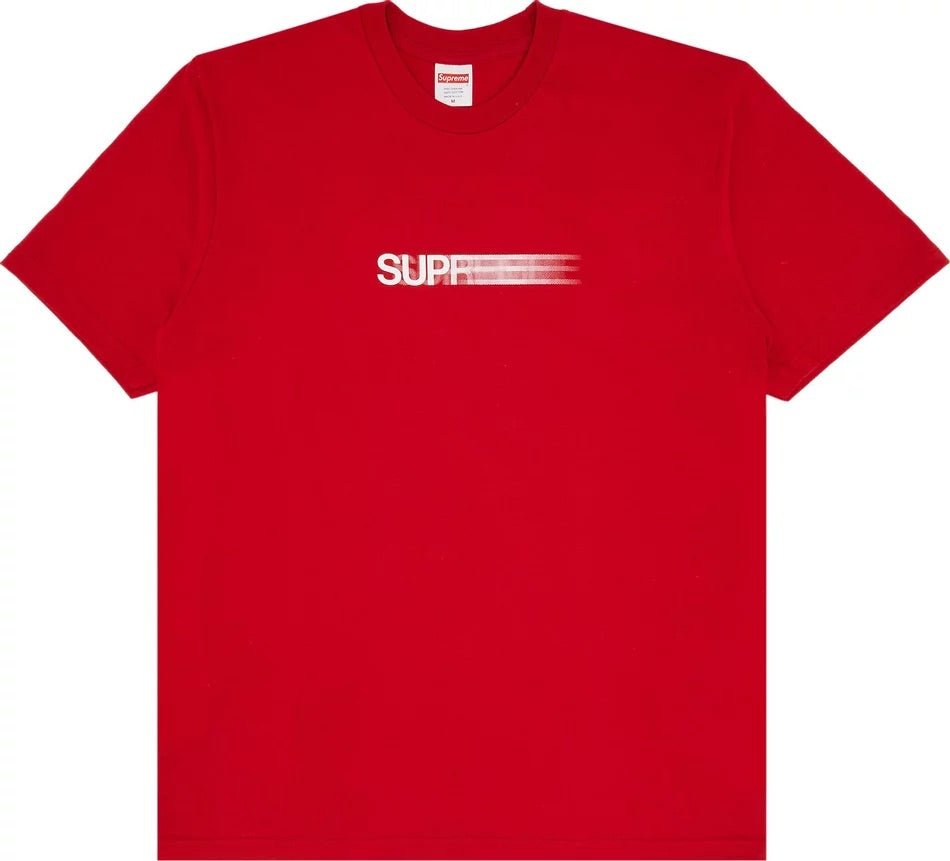 Supreme - Motion Logo Tee 'Red'