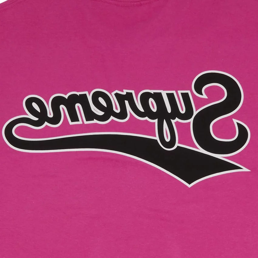 Supreme Backwards Tee 'Fuchsia'