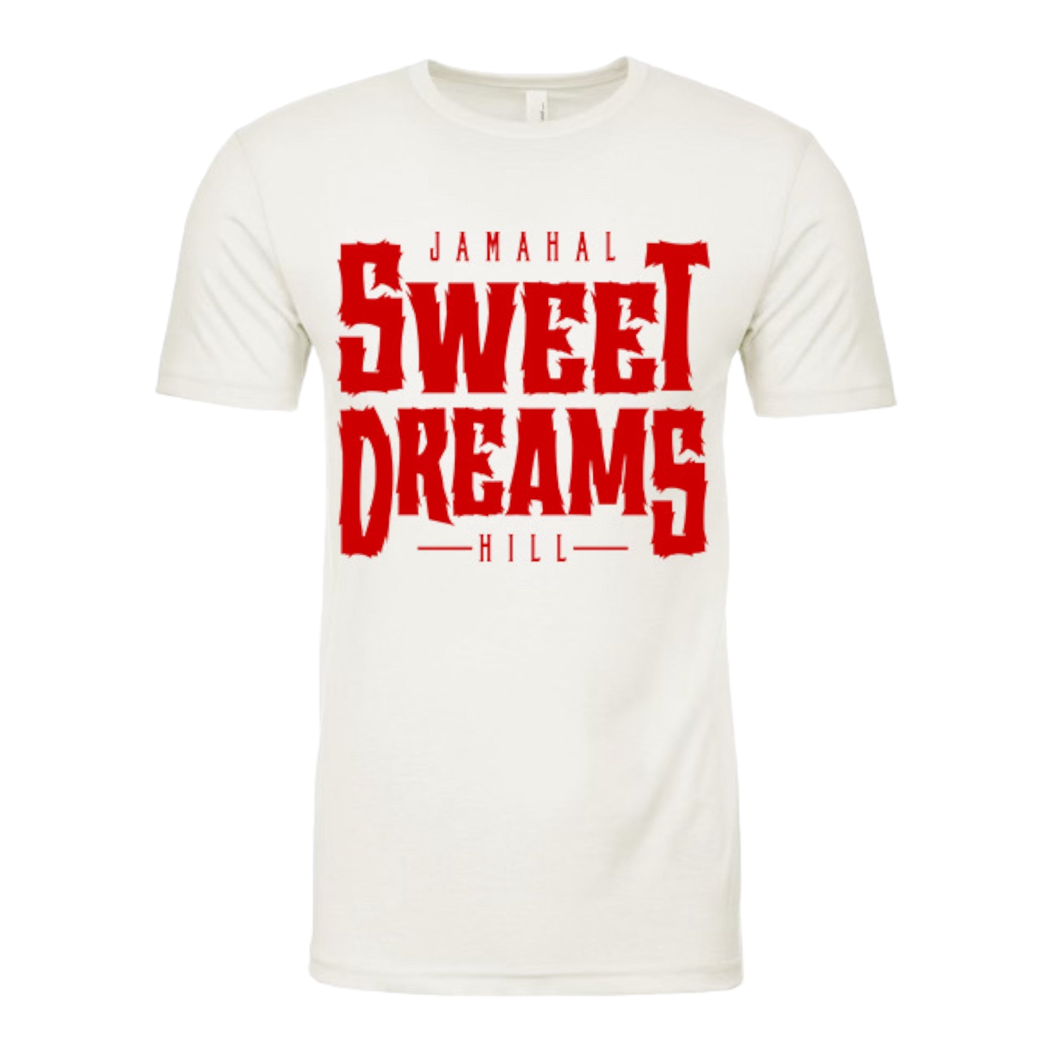 Jamahal Hill "SWEET DREAMS" Tee - White/Red
