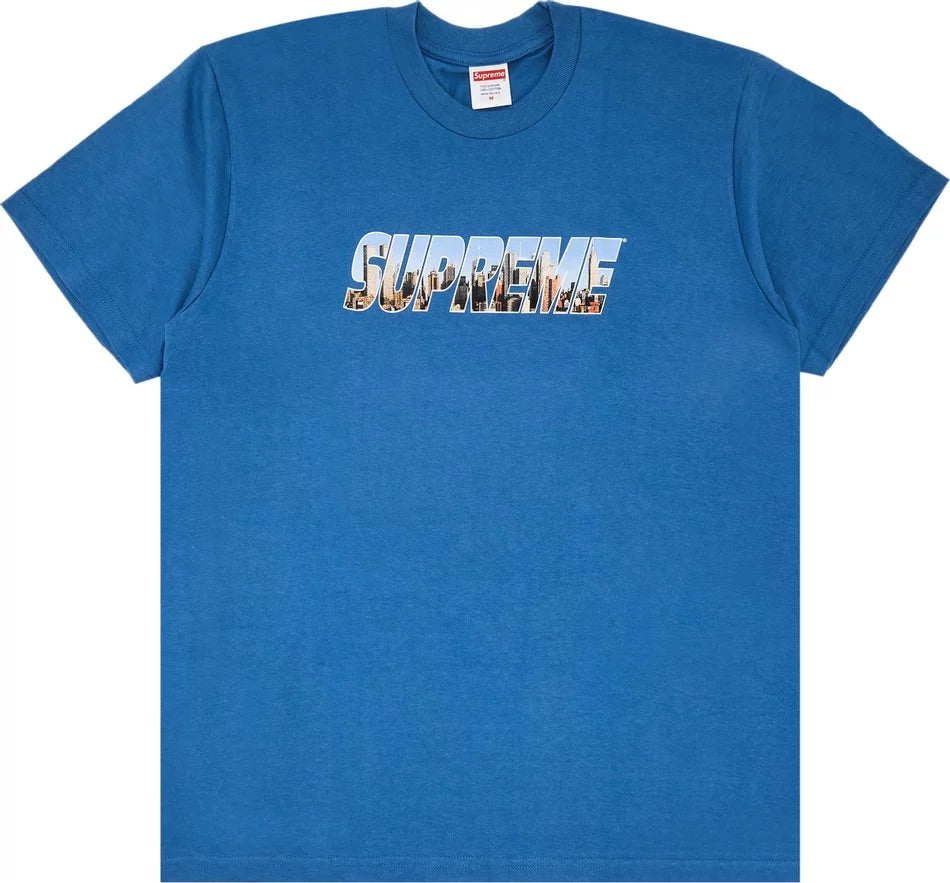 Supreme - Gotham Tee 'Faded Blue'
